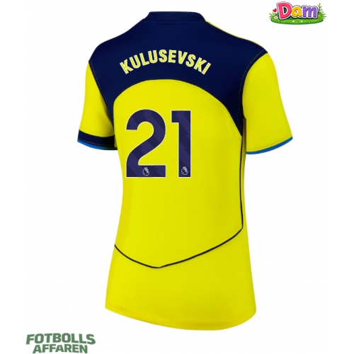Tottenham Hotspur Dejan Kulusevski #21 Tredje Tröja Kvinnor 2025-26 Kortärmad